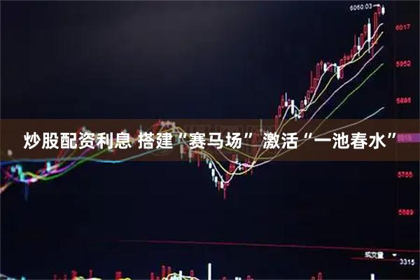 炒股配资利息 搭建“赛马场” 激活“一池春水”